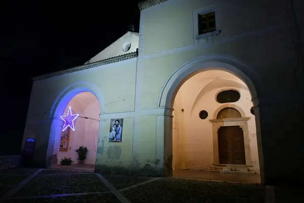 A small church in Montesarchio, a medieval village in Campania, Italy.