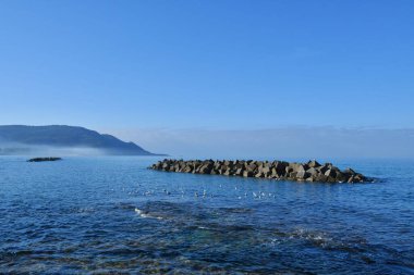İtalya, Campania 'da Santa Maria di Castellabate Denizi.