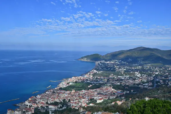 Das Meer Von Castellabate Kampanien Italien Stockfoto