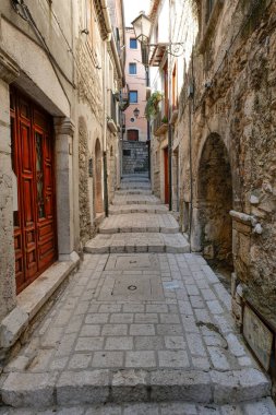 Cusano Mutri caddesi, İtalya 'nın Campania şehrinde bir köy..