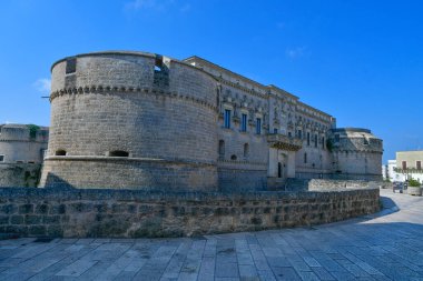 İtalya 'nın Puglia kentindeki Corigliano d' Otranto 'nun tarihi merkezinde bir kale..