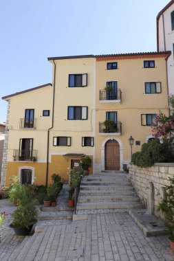 Cusano Mutri caddesi, İtalya 'nın Campania şehrinde bir köy..