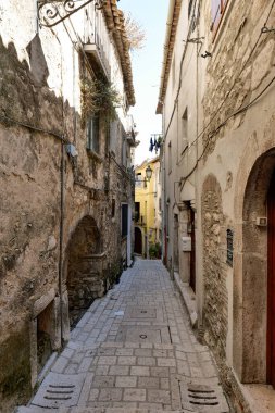Cusano Mutri caddesi, İtalya 'nın Campania şehrinde bir köy..