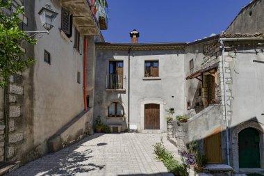 Cusano Mutri caddesi, İtalya 'nın Campania şehrinde bir köy..