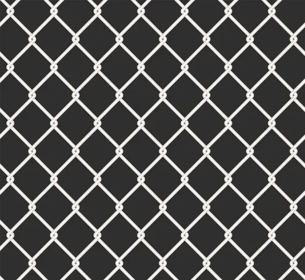 stock vector Chain fence texture vector isolated. Background illustration, seamless pattern. Metal grid. Concept of security and protection.