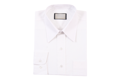 Modern, uzun düz Matt mutfağı koyu yeşil ışıklı, ahşap dolaplı, buzdolabı, iş yeri ya da resmi beyaz gömlek modeli,.