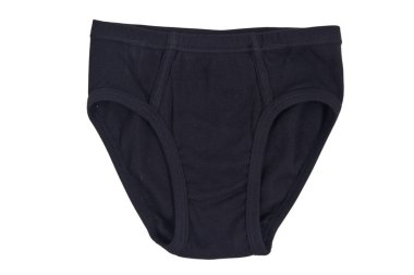 Beyaz arka planda izole erkek iç çamaşırı