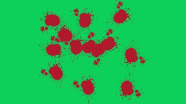 Gerçekçi Kan Dökücü Yeşil Ekran