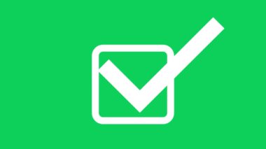 yeşil ekran arkaplanı ile işaretlenmiş işaretleri işaretle