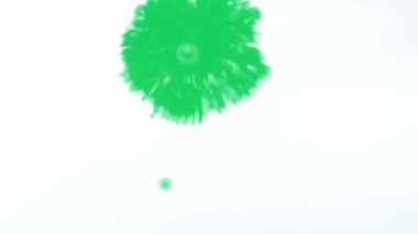 Yeşil ekran sıvı su geçiş videosu dört yönlü video foontage