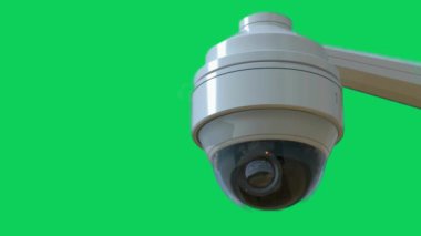 Devrimci CCTV güvenlik kamerası yeşil ekran teknolojisi ve 360 derecelik rotasyonla kapsamlı güvenlik izleme çözümlerini geliştirme
