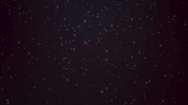 Düşen kar animasyonu. Alfa kanallı 4k şeffaf arkaplan. Büyük ve küçük kar taneleri fırıl fırıl dönüyor ve yere düşüyor. Kış, Noel ve yeni yıl.