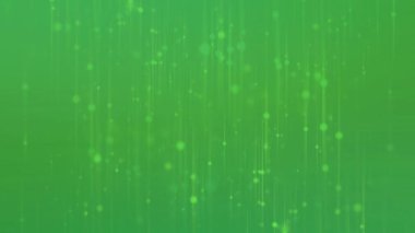 Yeşil arka planda altın çizgileri olan soyut lüks arka plan. Altın çokgen rastgele ağ parlatıcı tasarımı. Birinci sınıf animasyon afişi. Modern kusursuz döngülü animasyon. yeşil kraliyet