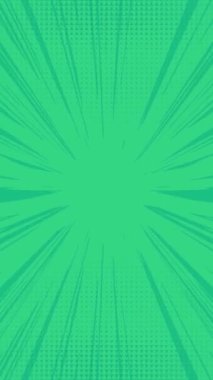 Retro Comic Arkaplan Döngüsü, Sonsuz Renkli Taşıma Çizgileri, Arkaplan Animasyonu, Eski Animasyon Radyasyon Işıkları Hareketi Grafikleri