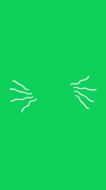 Yeşil ekran arkaplanlı Hareket grafiklerinin altını çiz. Açılır kapanır çizgi animasyon elemanı. Flash FX Elementleri ve Geçiş Harika Hareket Grafikleri. Bir Alfa kanalı dahil.