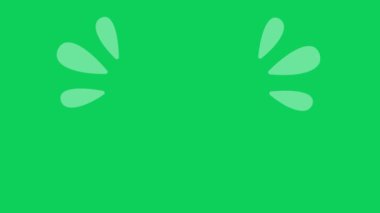 Yeşil ekran arkaplanlı Hareket grafiklerinin altını çiz. Açılır kapanır çizgi animasyon elemanı. Flash FX Elementleri ve Geçiş Harika Hareket Grafikleri. Bir Alfa kanalı dahil.