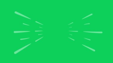 Yeşil ekran arkaplanlı Hareket grafiklerinin altını çiz. Açılır kapanır çizgi animasyon elemanı. Flash FX Elementleri ve Geçiş Harika Hareket Grafikleri. Bir Alfa kanalı dahil.