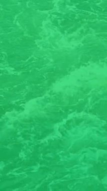 su karikatürü dalgalanma hareketi yeşil srceen yüksek kaliteli video grafiği