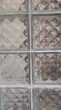 Yeşil ekrandaki cam bloğun yüksek kaliteli videosu..