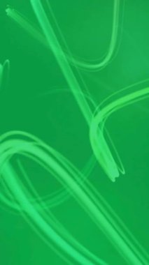 Spiral ışık yeşil ekran arkaplanlı hareket grafiklerini çizer