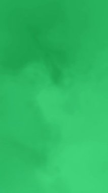 Yeşil ekran üzerinde yüksek kaliteli bir duman örtüsü.