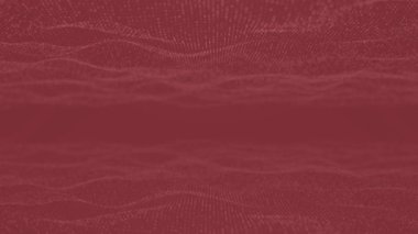 Nanoteknoloji araştırması fraktal kablo etkisi videosu. 3B video dikişsiz döngü canlandırması alan arka planının soyut derinliği.