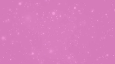 Pembe arka plan parlak noktalar ve küçük beyaz noktalar içerir.