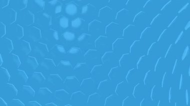 Altıgen şekilli dijital mavi eğimli fütüristik teknoloji arkaplanı