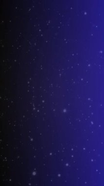 Güzel lüks mavi yıldız tozu ve ışıldayan parçacıklar tünelde uçuyor Oscar ödül töreni, Dijital Sanat, Modern Sanat