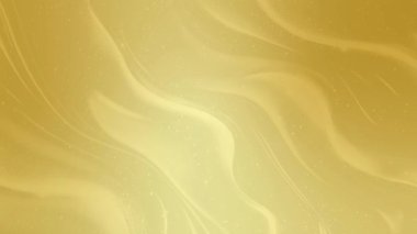 Pırıltılı Altın Dalgalar Sersemletici ve Parıltılı Girdaplar - Büyüleyici Video Arkaplan Kozmetik Güzellik Blogcusu 3D