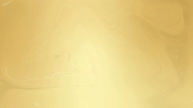 Altın akrilik sıvı soyut arkaplan ve ışıl ışıl altın karışımı dokular. Sıvı boya parlayan tanelerle hareket eder. 4k