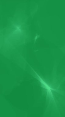 Yeşil Ekran Döngüsünde Soyut Işık İzleri