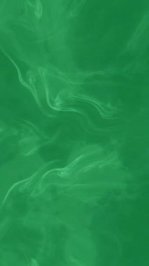 Yeşil Ekran Arkaplanında Soyut Enerji Akışı