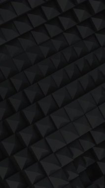 Soyut Kara Dalga Arkaplan Yüksek Kaliteli Kusursuz Video Döngüsü