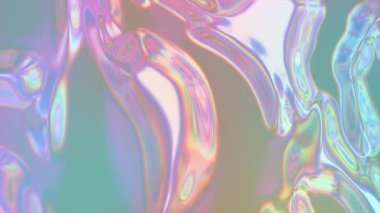 Yüksek Kaliteli Soyut Pastel Sıvı Arkaplan Canlandırması