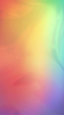 Pürüzsüz Hareket ve Canlı Renklerle Sanal Gökkuşağı Gradyan Soyut Arkaplanı