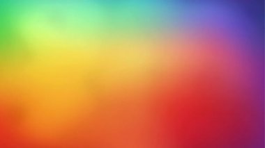 Renkli gökkuşağı gradyanı olan 4K soyut arkaplan. Kusursuz döngülü video. sıvı gradyan animasyonu. Pürüzsüz renk geçişleriyle soyut bulanık arkaplan taşınıyor. Çoklu renk.
