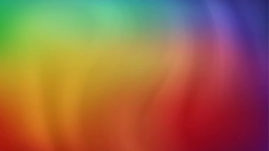 Renkli gökkuşağı gradyanı olan 4K soyut arkaplan. Kusursuz döngülü video. sıvı gradyan animasyonu. Pürüzsüz renk geçişleriyle soyut bulanık arkaplan taşınıyor. Çoklu renk.
