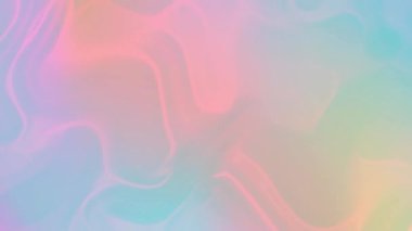 Yumuşak Renkli Soyut Pastel Sanal Hareket Arkaplanı