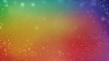 Canlı Gökkuşağı Arkaplanda Parıltı Kusursuz Hareket