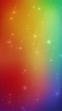 Gökkuşağı Gradyan Yüksek Kaliteli Döngü Arkaplanlı Renkli Parıltı