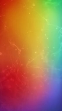 Gökkuşağı Gradyan Yüksek Kaliteli Döngü Arkaplanlı Renkli Parıltı