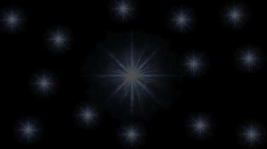 Parıldayan Yıldızlı Gökyüzü Hareketi Arka plan HD Parıldayan Yıldızlar Kara Gece Gökyüzü Canlandırması