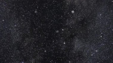 Parıldayan Yıldızlı Gökyüzü Hareketi Arka plan HD Parıldayan Yıldızlar Kara Gece Gökyüzü Canlandırması