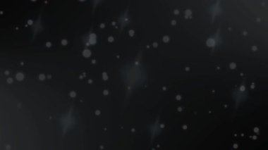 Parıldayan Yıldızlı Gökyüzü Hareketi Arka plan HD Parıldayan Yıldızlar Kara Gece Gökyüzü Canlandırması