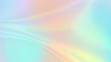Pastel Arkaplan Yüksek Kaliteli Hareket Videosunda Odaklanmamış Bulanık Parlak Prism Renkleri