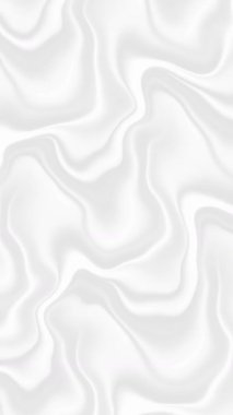 Beyaz Arkaplanda Sıvı Dalgası Akışı