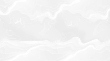 Soyut Sıvı Dalgası Beyaz Üzerine Kusursuz Döngü
