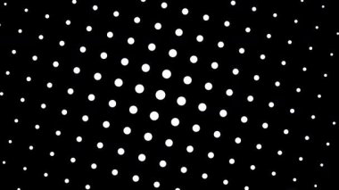 Kusursuz Teknoloji Noktaları Kara Arkaplanda Akıyor