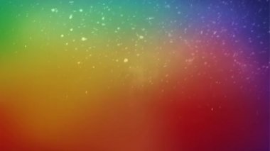 Gökkuşağı Gradyan Parıltısı Soyut Hareket Arkaplanı